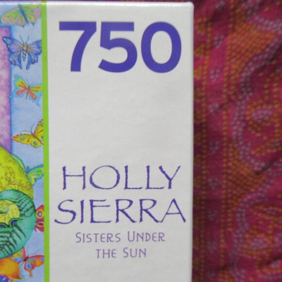 750pc Puzzle "Sisters Under the Sun" by Holly Sierra (w/ free poster) - Picture 3 of 5